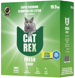 חול CAT REX מונע ריחות 10.5 ק