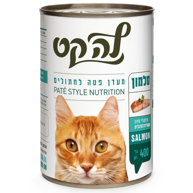 לה קט שימורי פטה לחתול סלמון 400 גרם