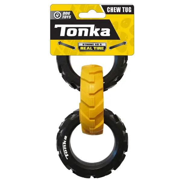 TONKA צעצוע שלושה צמיגים מחוברים לכלב