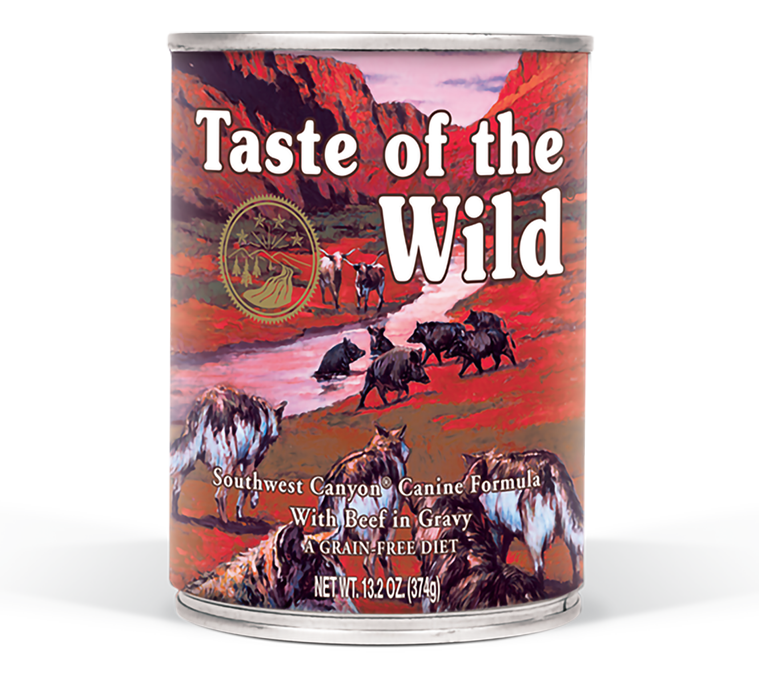 שימור TASTE OF THE WILD בקר