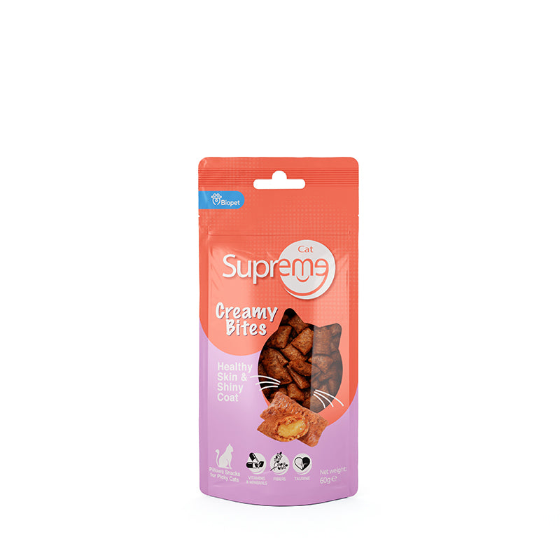סופרים חטיף לחתול כריות לפרווה 60 גרם