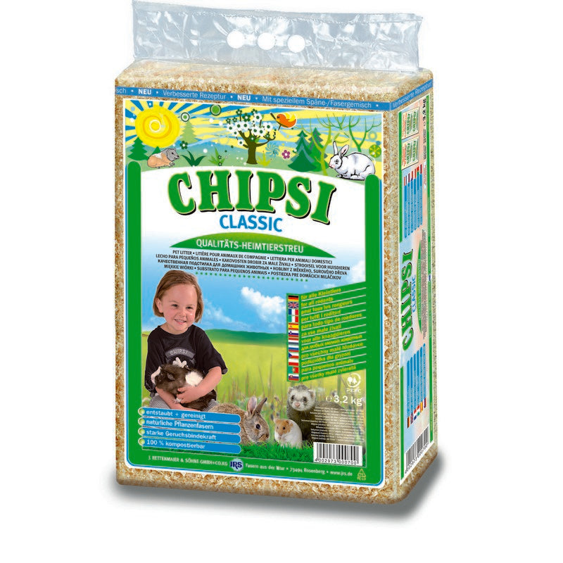 נסורת דחוסה למכרסמים CHIPSI קלאסי
