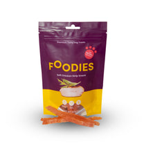 חטיף FOODIES רצועות עוף רכות 100 גרם