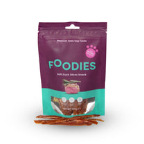 חטיף FOODIES נתחי ברווז רכים 100 גרם