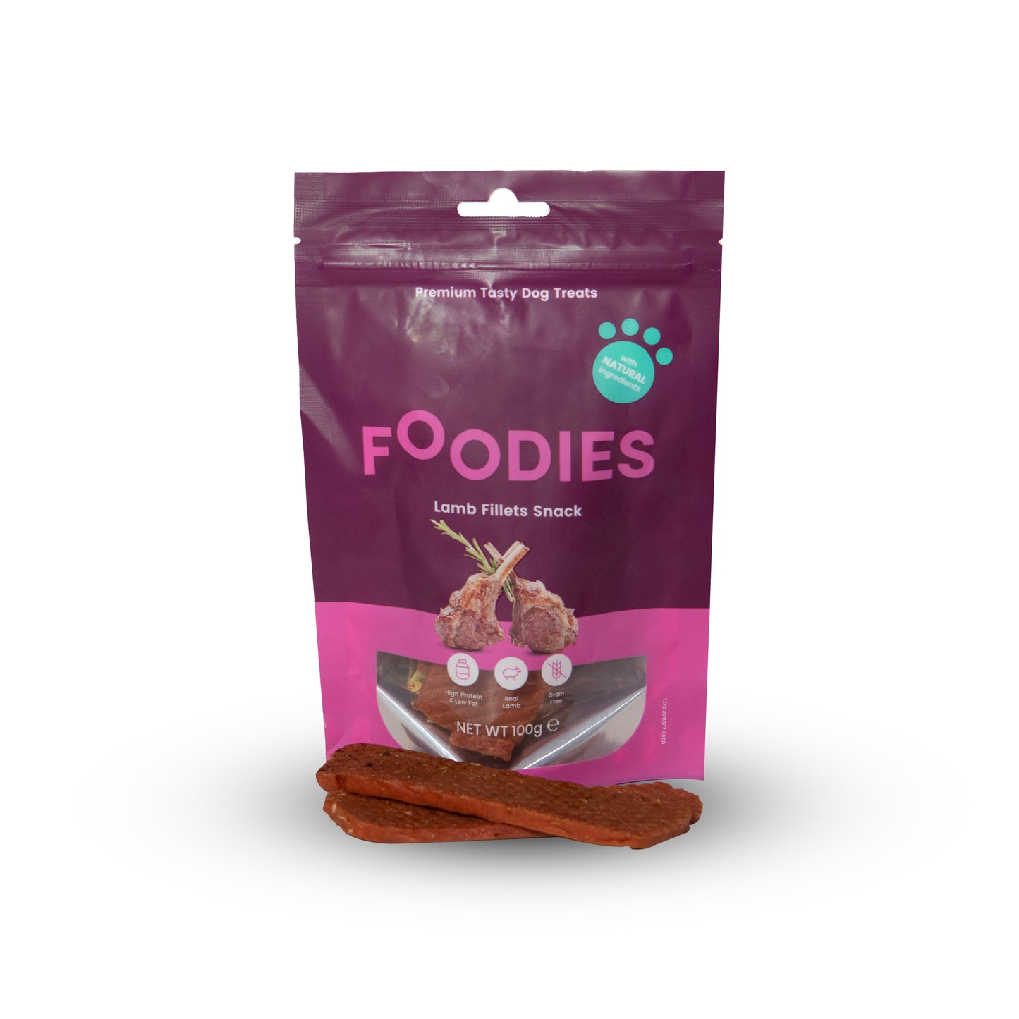 חטיף FOODIES פילה כבש 100 גרם