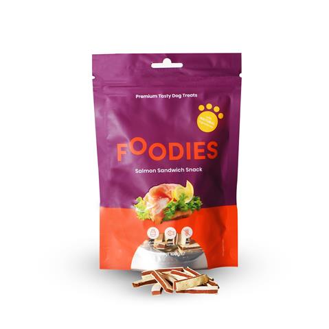 חטיף FOODIES סנדוויץ סלמון 100 גרם