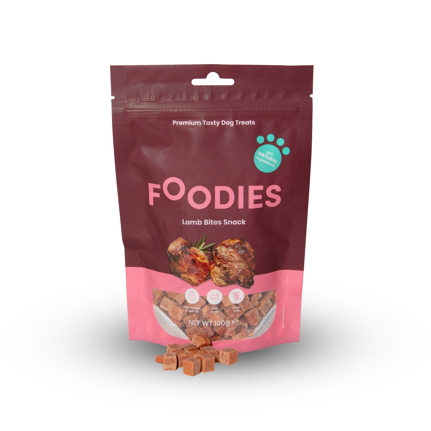 חטיף FOODIES נגיסי כבש 100 גרם