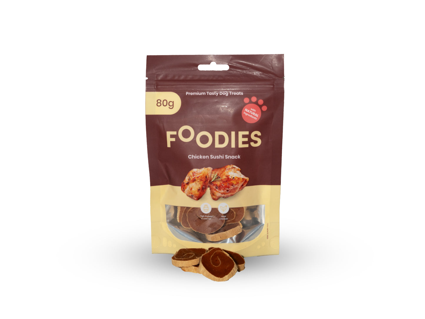 חטיף FOODIES סושי עוף 80 גרם
