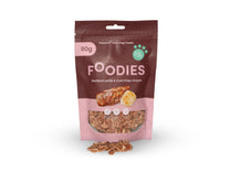 חטיף FOODIES נגיסי כבש ודג קוד 80 גרם