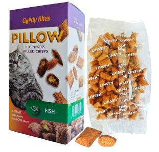 Goody bites חטיף כריות לחתול דג 80 גרם
