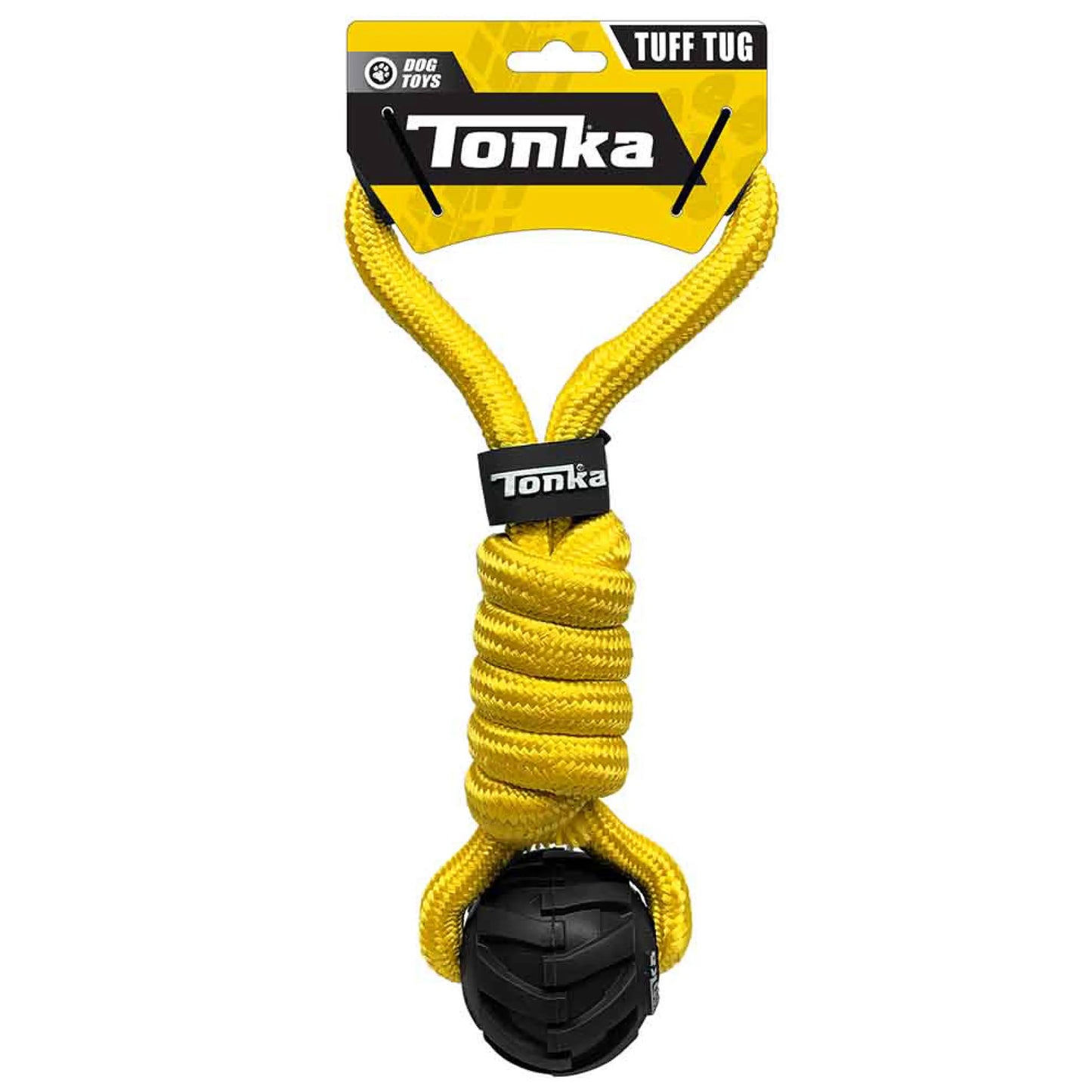 TONKA צעצוע חבל כדור צמיג לכלב